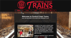 Desktop Screenshot of centralcoasttrains.com